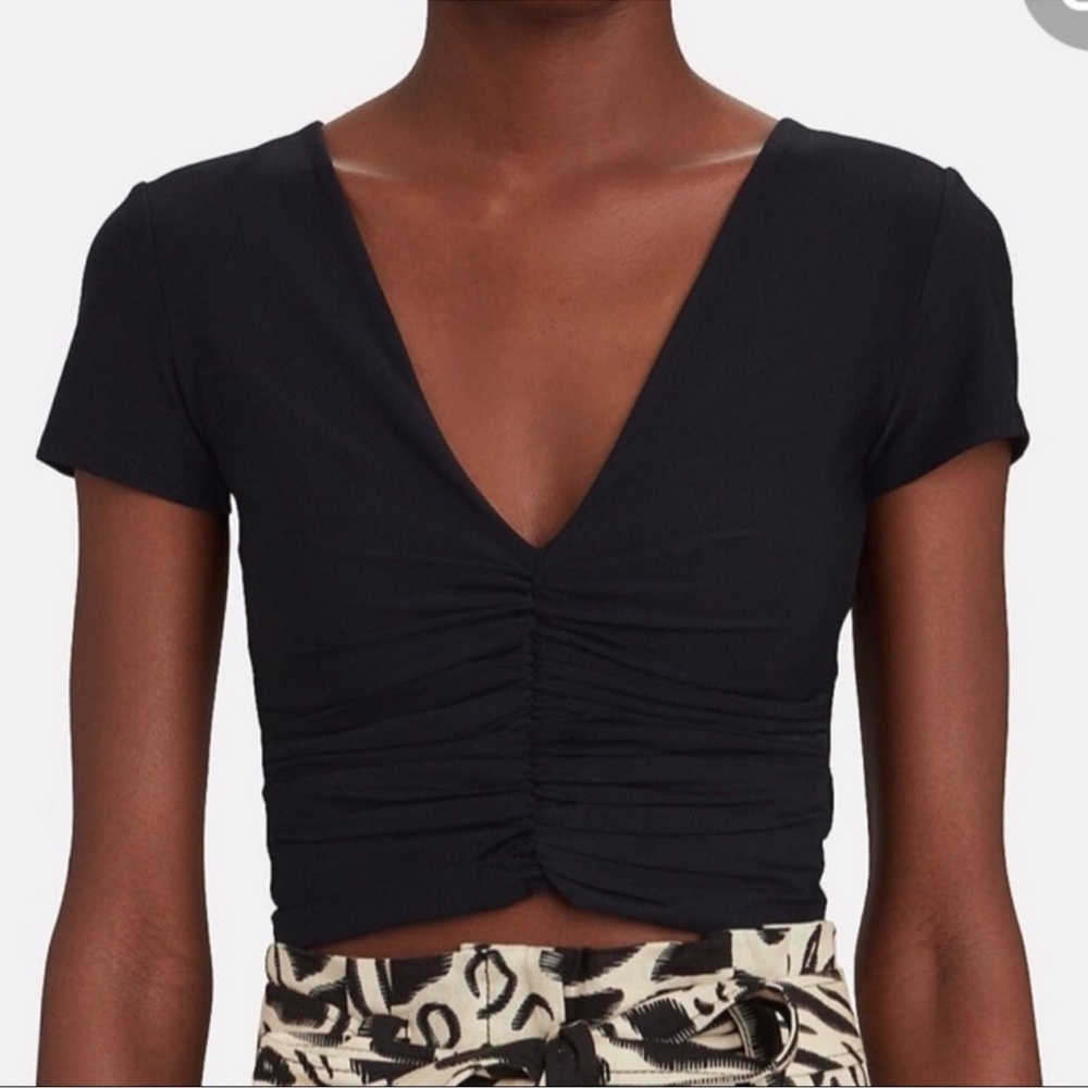NWT ✨ ALIX NYC raleigh crop top black